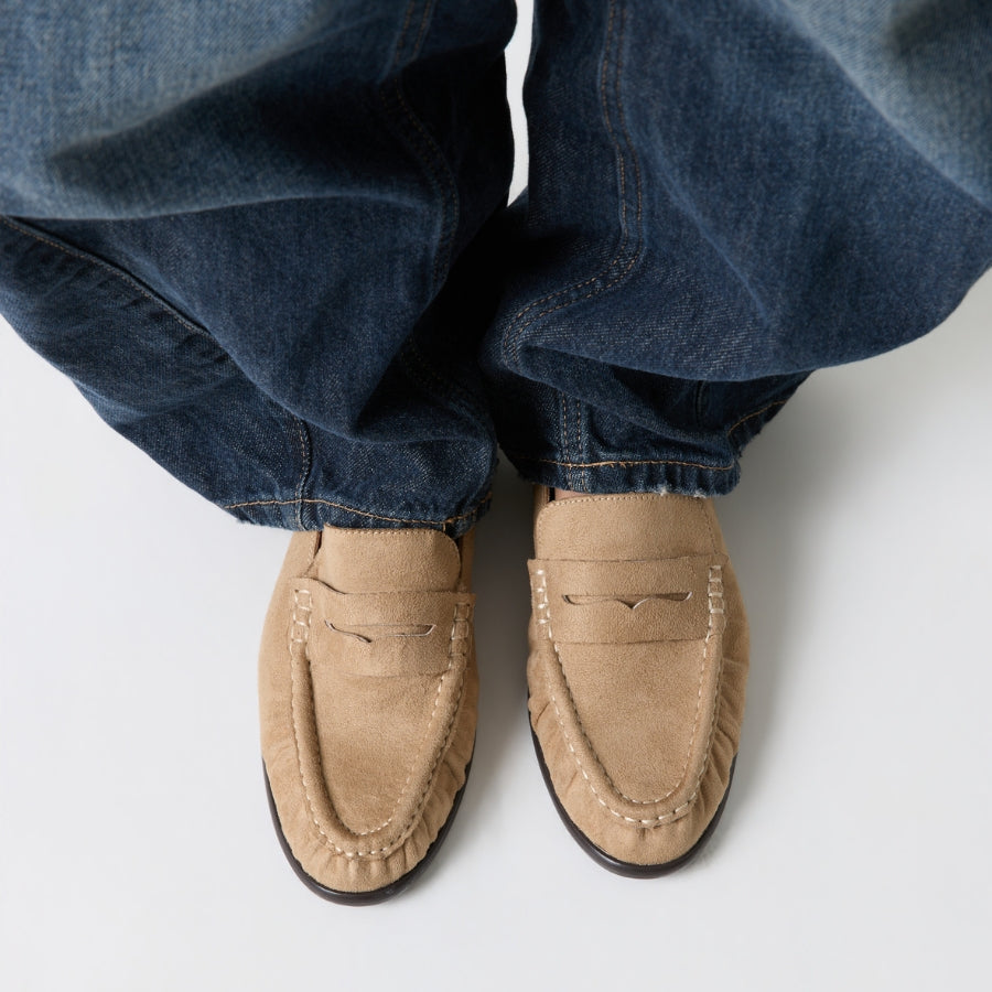 Angel Loafers - Taupe Micro