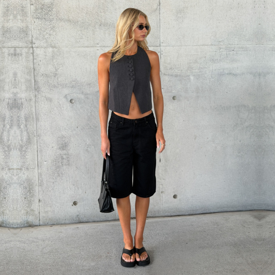 Raptor Flatform Thongs - Black