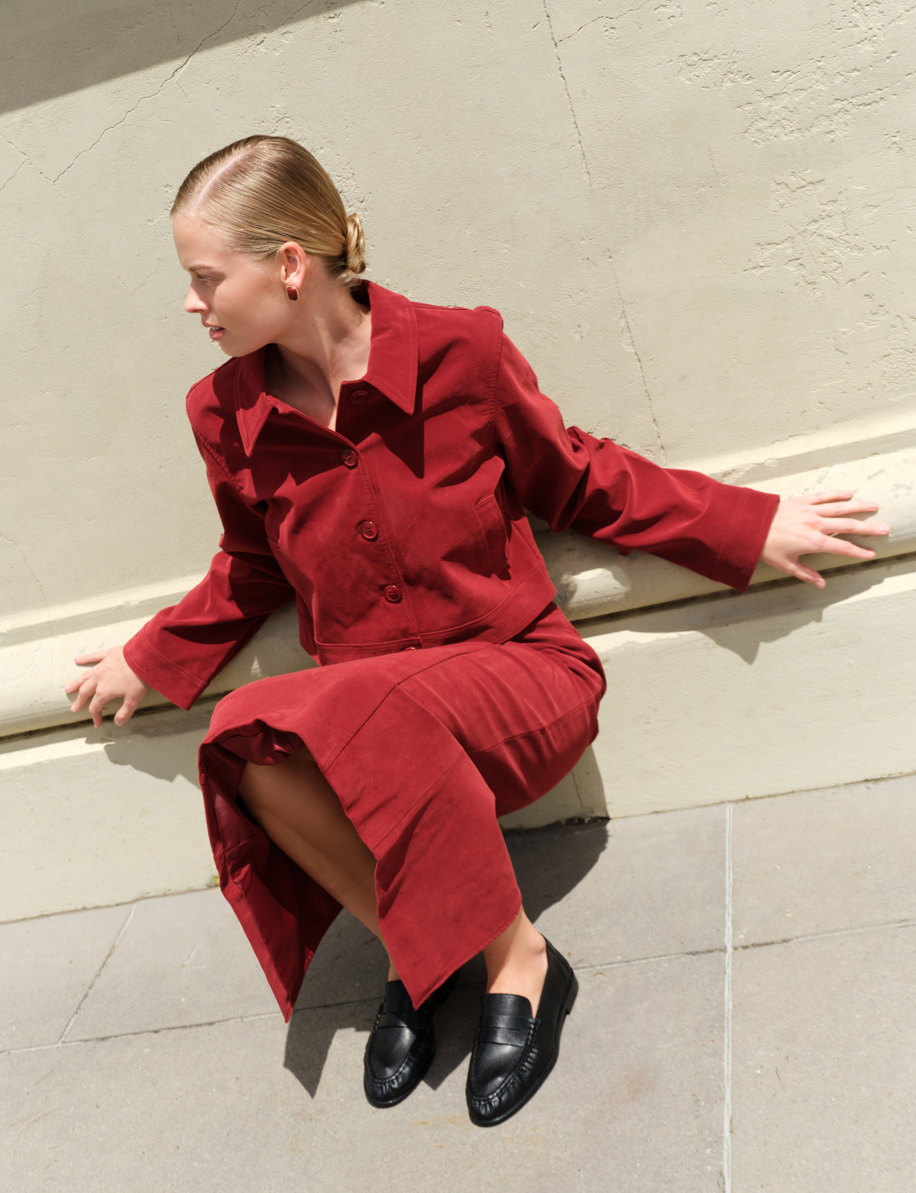 Angel Loafers - Black Crinkle