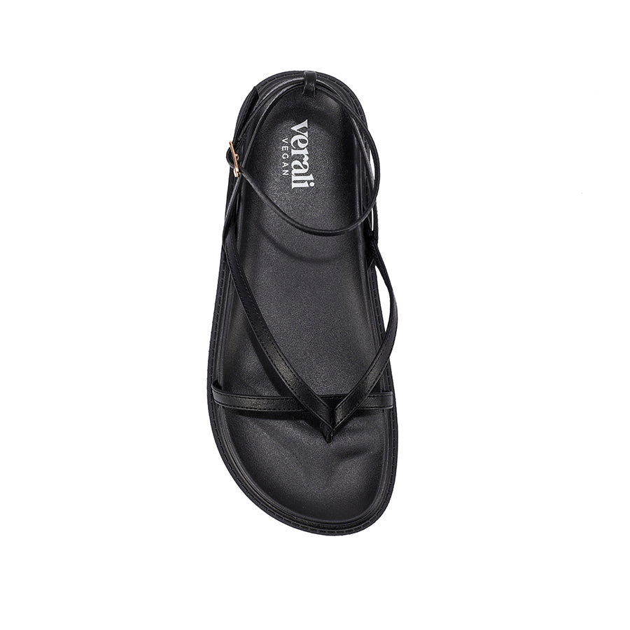 Brinley Footbed Sandals - Black