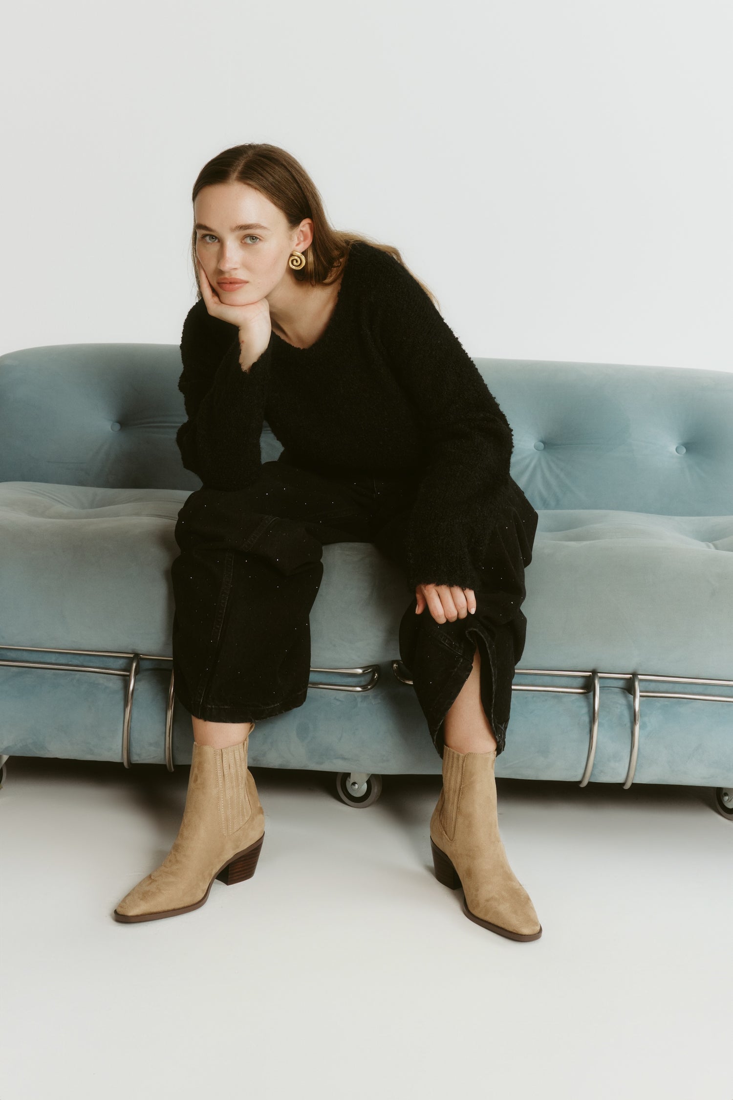 Dale Chelsea Ankle Boots - Taupe Micro