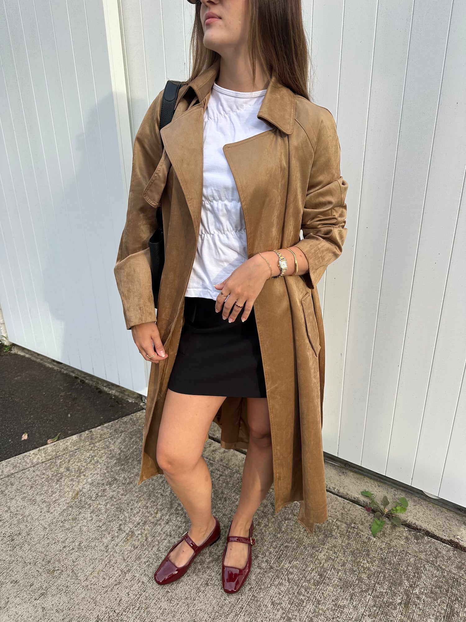 Eden Mary Jane Flats - Wine Patent