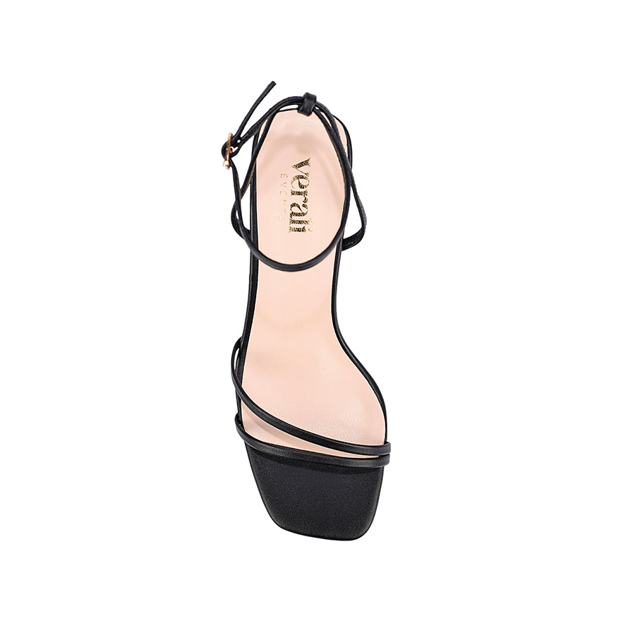 Gilbert Block Heel Sandals - Black