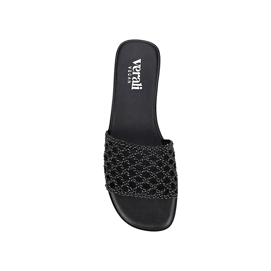 Salvatore Casual Slides - Black