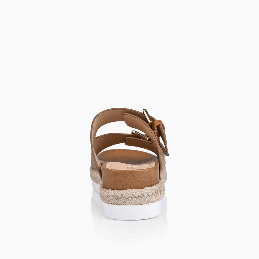 Denmark Footbed Slides - Tan Softee