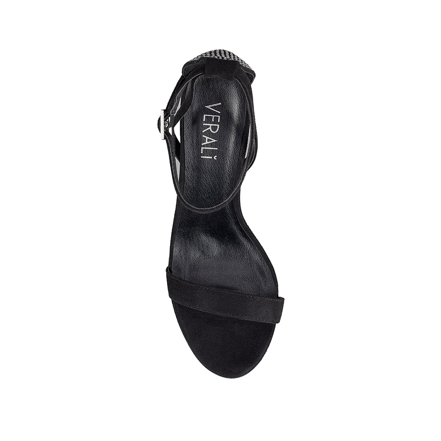 Pommy Formal Heels - Black Micro