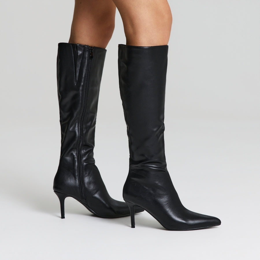 Bessie Tall Boots - Black