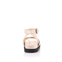 Brady bone footbed strappy sandals