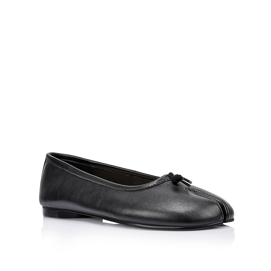 Charlie Ballet Flats - Black