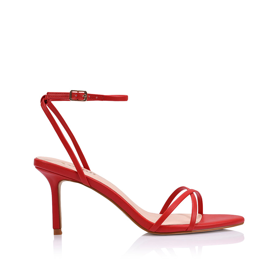 Flo Strappy Sandals - Red