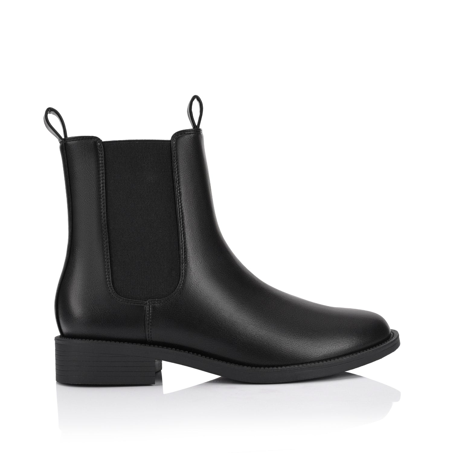 Grayson Chelsea Ankle Boots - Black