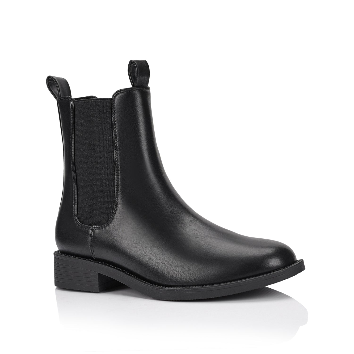 Grayson Chelsea Ankle Boots - Black
