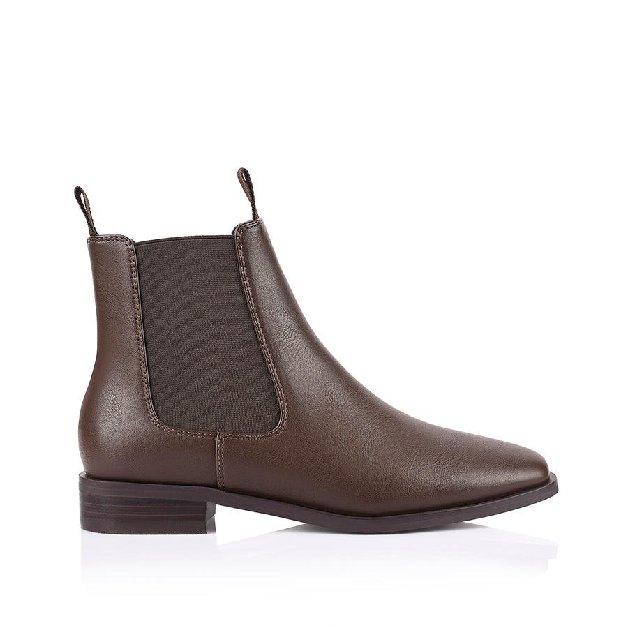 Harper Chelsea Boots - Chocolate Brown