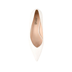smooth pointed toe court kitten heel
