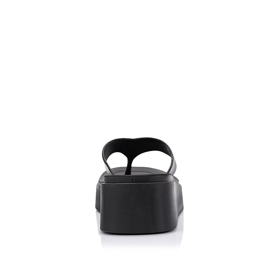 Raptor Flatform Thongs - Black