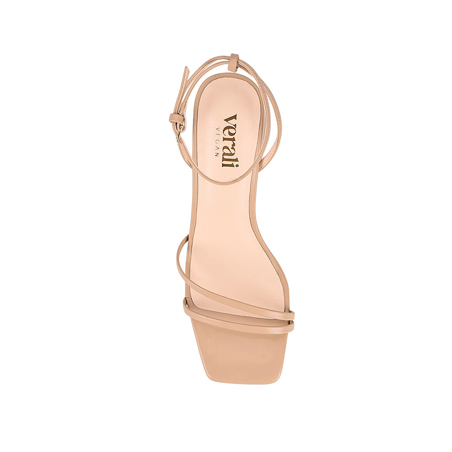 Stevie Block Heel Sandals - Beige